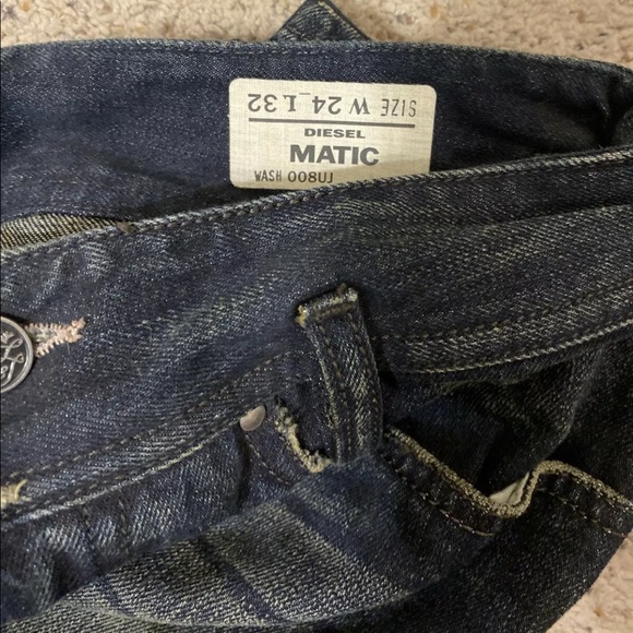 Diesel women’s jeans MATIC size 24 - Picture 2 of 6